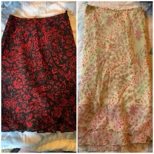 Girl’s Size 7-8 Long Skirts